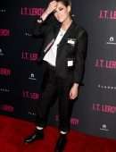 Bella Thorne and Kristen Stewart at LA Première of ''JT Leroy'', Hollywood