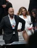 Beyonce Knowles Arriving at 50th Annual NAACP Image Awards in Hollywood