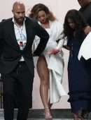 Beyonce Knowles Arriving at 50th Annual NAACP Image Awards in Hollywood