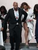 Beyonce Knowles Arriving at 50th Annual NAACP Image Awards in Hollywood