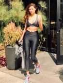Blanca Blanco Working Out at Equinox in LA