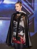 Brie Larson at Press Conference for Marvel Studios' 'Avengers: Endgame' Premiere in Seoul