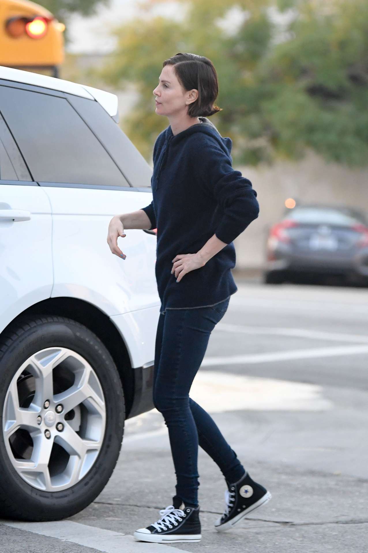 Charlize Theron Booty in Jeans, Out in Los Angeles