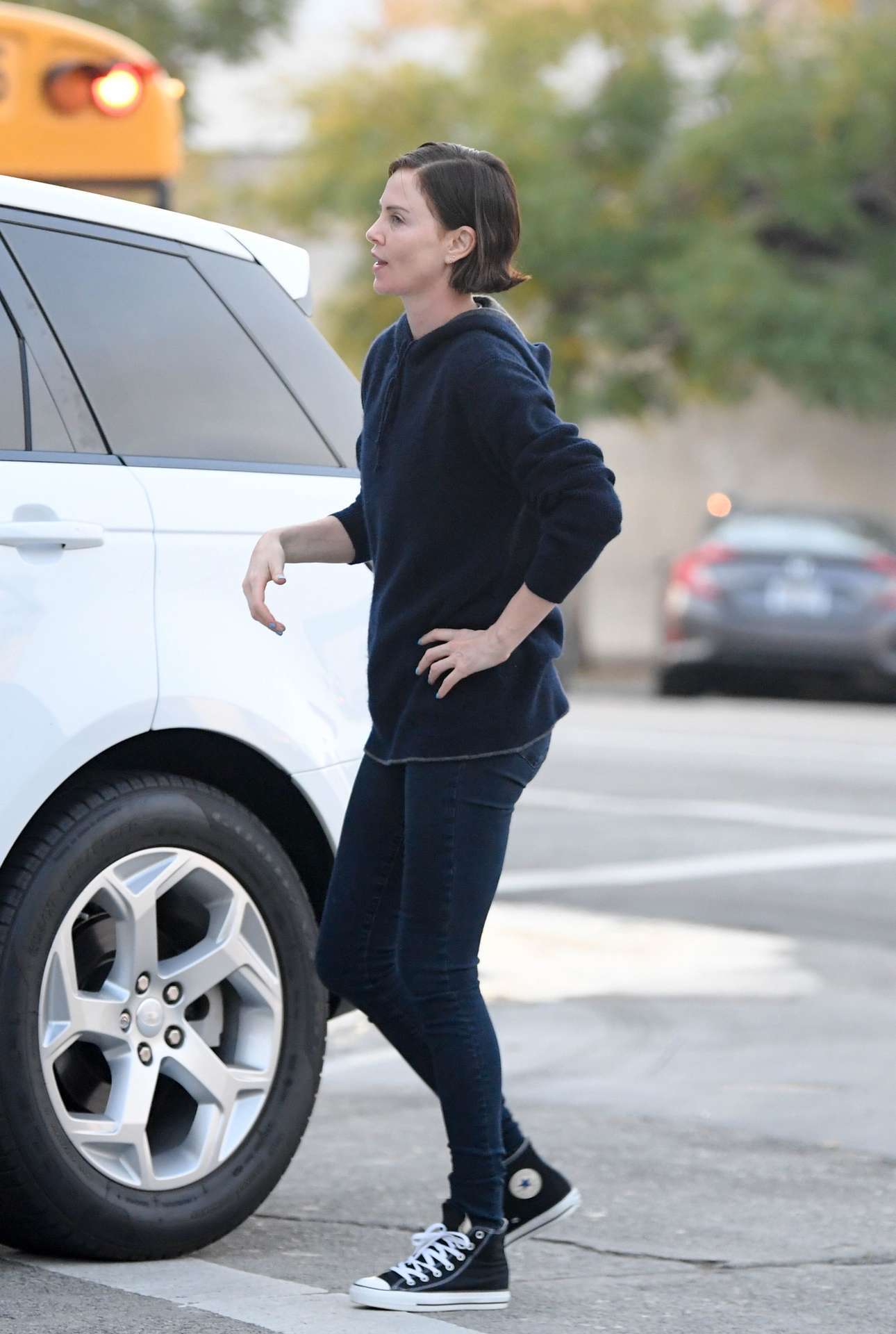 Charlize Theron Booty in Jeans, Out in Los Angeles