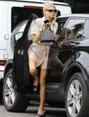 Charlotte McKinney Upskirt, Out in Los Angeles