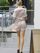 Charlotte McKinney Upskirt, Out in Los Angeles