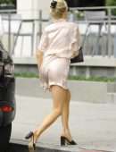 Charlotte McKinney Upskirt, Out in Los Angeles