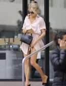Charlotte McKinney Upskirt, Out in Los Angeles