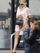 Charlotte McKinney Upskirt, Out in Los Angeles