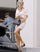 Charlotte McKinney Upskirt, Out in Los Angeles