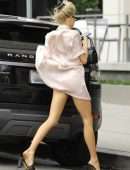 Charlotte McKinney Upskirt, Out in Los Angeles