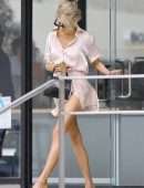 Charlotte McKinney Upskirt, Out in Los Angeles