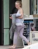 Dakota Fanning Booty, Leaving a Workout in Los Angeles