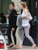 Dakota Fanning Booty, Leaving a Workout in Los Angeles