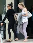 Dakota Fanning Booty, Leaving a Workout in Los Angeles