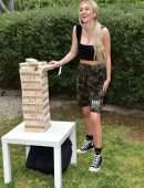 Delilah Belle Hamlin - Day 2 of the #AeroBeachHouse by Aeropostale in Malibu