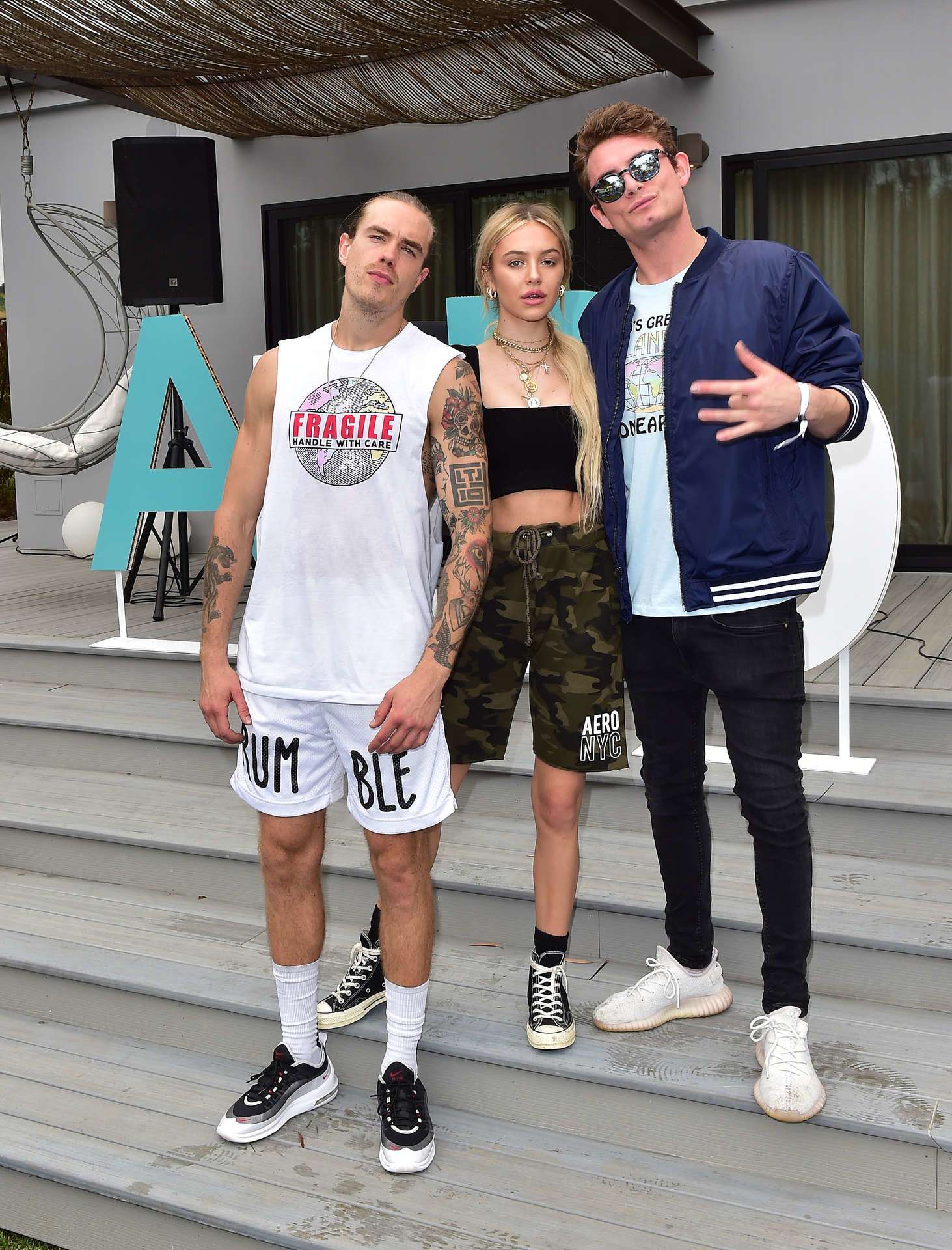 Delilah Belle Hamlin - Day 2 of the #AeroBeachHouse by Aeropostale in Malibu