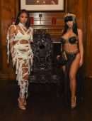 Demi Rose at 24th Birthday Egyptian Themed Party in Ascot