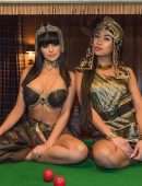 Demi Rose at 24th Birthday Egyptian Themed Party in Ascot
