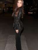 Demi Rose at the Farzi Cafe in London