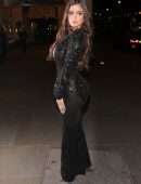 Demi Rose at the Farzi Cafe in London