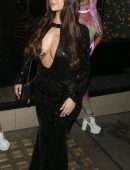 Demi Rose at the Farzi Cafe in London