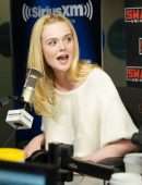 Elle Fanning Visiting SiriusXM Radio in NYC
