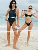Elsa Hosk and Georgia Fowler for New Campaign Shoot on Location in Turks & Caicos