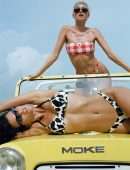 Elsa Hosk and Georgia Fowler for New Campaign Shoot on Location in Turks & Caicos