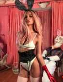 Emily Ratajkowski in Love Magazine Lingerie Easter Themed Photoshoot 2019