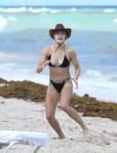 Eugenie Bouchard in Bikini on the Beach in Miami