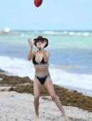 Eugenie Bouchard in Bikini on the Beach in Miami