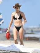 Eugenie Bouchard in Bikini on the Beach in Miami