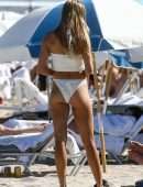 Eugenie Bouchard in Bikini on the Beach in Miami