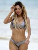 Farrah Abraham in Grey Bikini in Mexico