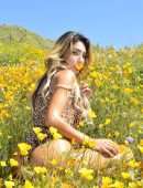 Farrah Abraham Booty in Leopard Print Swimsuit for her Fashion Photoshoot