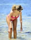 Farrah Abraham Ride a Bicycle on Beach in Tulum, Mexico