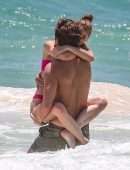 Grace Elizabeth in Bikini at the Beach in Tulum