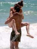 Grace Elizabeth in Bikini at the Beach in Tulum