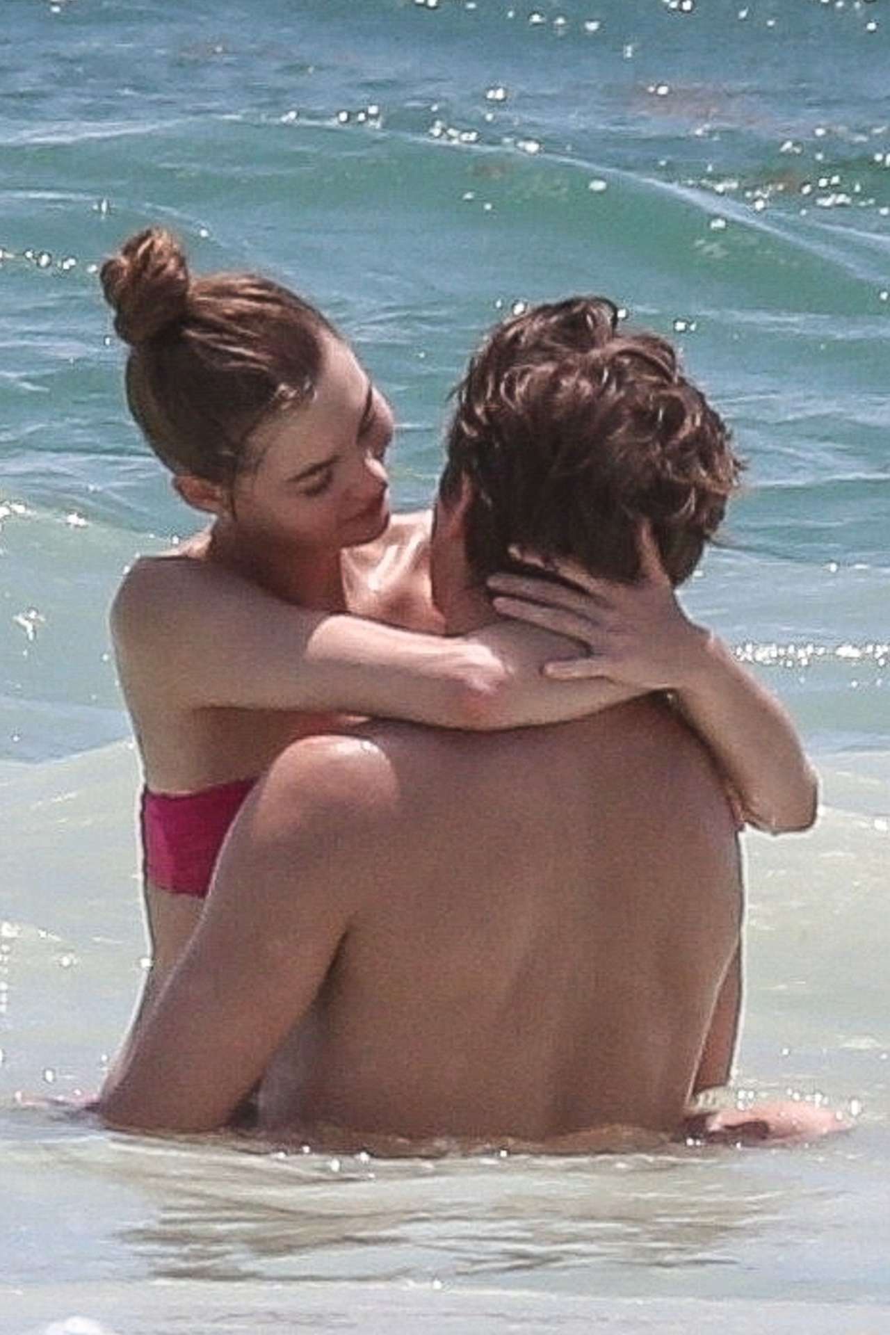 Grace Elizabeth in Bikini at the Beach in Tulum