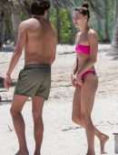 Grace Elizabeth in Bikini at the Beach in Tulum