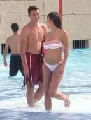 Hailee Lautenbach in Bikini at the Pool in Las Vegas
