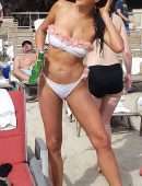 Hailee Lautenbach in Bikini at the Pool in Las Vegas