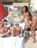 Hailee Lautenbach in Bikini at the Pool in Las Vegas