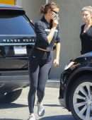 Irina Shayk Wraps up a Gym Session in Beverly Hills