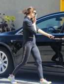 Irina Shayk Wraps up a Gym Session in Beverly Hills
