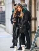 Jennifer Lopez Booty on the Set of Hustlers in New York