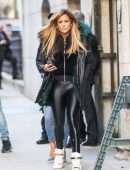 Jennifer Lopez Booty on the Set of Hustlers in New York