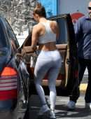 Jennifer Lopez Booty Outside a Gym in Miami