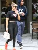 Jennifer Lopez and Alex Rodriguez take the Kids to a Yoga Class in Miami